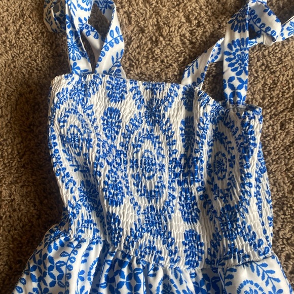 blue crystal dress - Picture 4 of 4